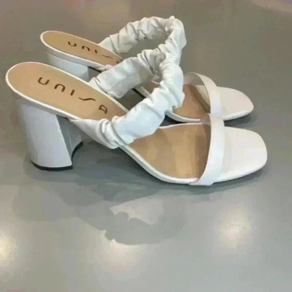 UNISA WOMENS CYLA SLIDE SANDAL‎ - WHITE - Picture 4 of 8
